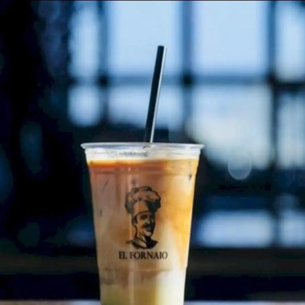 Iced Saffron Latte
